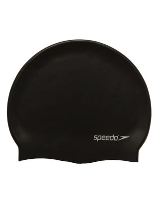 SPEEDO - CUFFIA SILICONE - PLAIN FLAT SILICONE CAP - 709910001 - BLACK