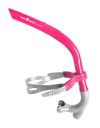 MAD WAVE - RESPIRATORE FRONTALE -  PRO SNORKEL - M077301011W - PINK