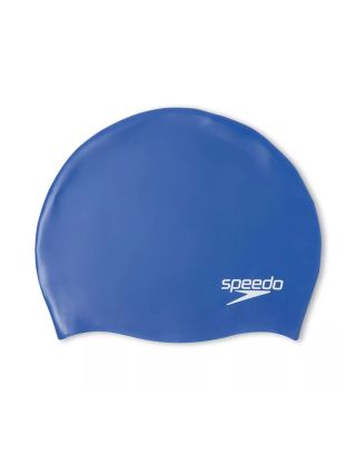 SPEEDO - CUFFIA JUNIOR - PLAIN MOULDED SILICONE CAP - 709900002 - BLUE ROYAL