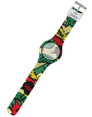 ZITTO - OROLOGIO LIMITED - WATERPROOF 100M - COMICS - 44mm - TOTAL ACTION