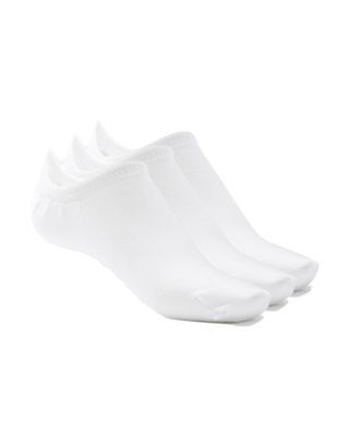REEBOK - CALZE/SOCKS - INVISIBLE (3 PACK) - GH0425 - WHITE