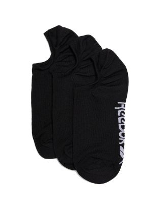 REEBOK - CALZE/SOCKS - ACTIVE FOUNDATION INVISIBLE (3 PACK) - GH0424 - BLACK