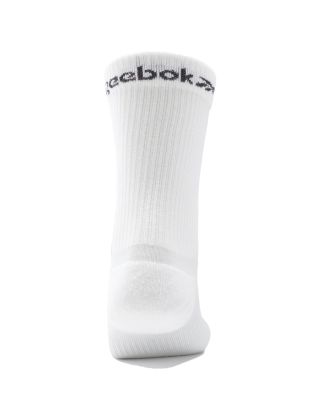 REEBOK - CALZE/SOCKS - ACTIVE FOUNDATION MID-CREW (3 PACK) - GH0416 - WHITE
