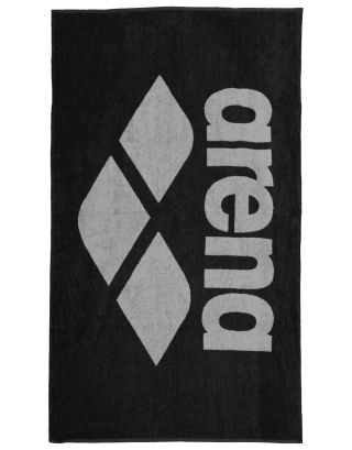 ARENA - TELO SPUGNA - POOL SOFT TOWEL - 150x90cm - 001993550 - BLACK/GREY