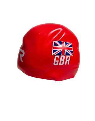 TYR - CUFFIA DA COMPETIZIONE - GREAT BRITAIN RACE CAP - LCSCOMB1-610 - RED