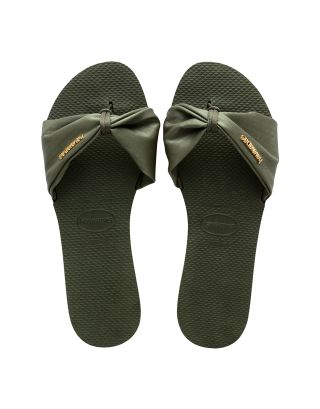 HAVAIANAS - INFRADITO DONNA - YOU ST TROPEZ CLASSIC -  4147973-0869 - GREEN - A