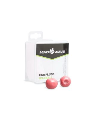 MAD WAVE - TAPPI ORECCHIE - EAR PLUGS WAXBALL - M071701005W - RED