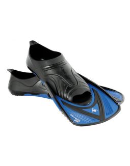 AQUASPHERE - MEZZE PINNE TRAINING - MICROFIN - BLACK/BLUE