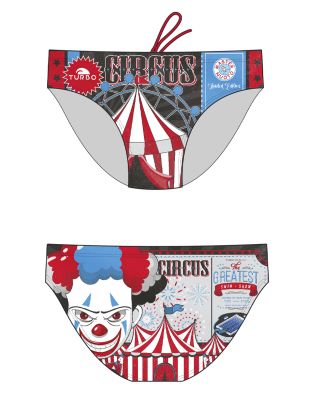 TURBO - COSTUME SLIP - CLOWN CIRCUS - LIMITED EDITION - 55551 - BLACK/RED