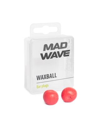 MAD WAVE - TAPPI ORECCHIE - EAR PLUGS WAXBALL - M071701005W - RED