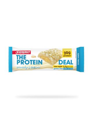 ENERVIT - BARRETTA CRUNCHY THE PROTEIN DEAL - DOUBLE WHITE - 55g - 92901