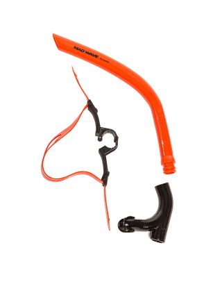 MAD WAVE - RESPIRATORE FRONTALE -  PRO SNORKEL - M077301011W - ORANGE