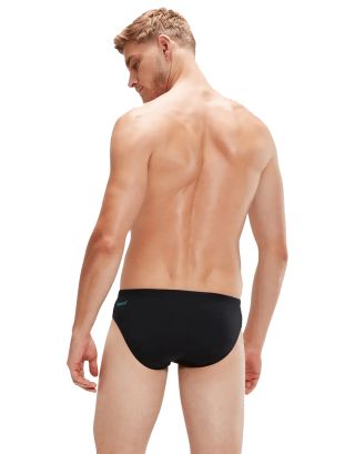 SPEEDO - COSTUME SLIP - HYPER BLOOM SPLICE BRIEF 7 cm - 00301715147 - BLACK/BOLT