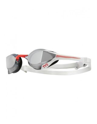 TYR - OCCHIALINO - TRACER X ELITE RACE MIRROR - LGTRXELM-717 - SILVER/RED