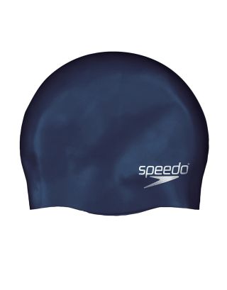 SPEEDO - CUFFIA JUNIOR - PLAIN MOULDED SILICONE CAP - 709900011 - NAVY