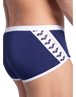 ARENA - COSTUME BOXER - ICONS LOW WAIST SHORT - 005046710 - NAVY/WHITE