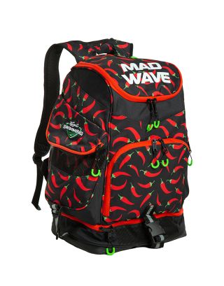 MAD WAVE - ZAINO - MAD TEAM PRINT - 52x33x24 cm (36 L) - M112901013W - HOT CHILI