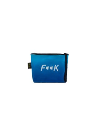 F**K - POCHETTE - 20x16cm - FK23-PCHFKUCL - BLUE