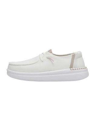 DUDE - SCARPA DONNA - WENDY RISE - 40074-1K8 - SPARK WHITE - A