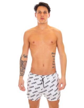 PYREX - COSTUME SHORT - PY19101B - WHITE/ALL OVER