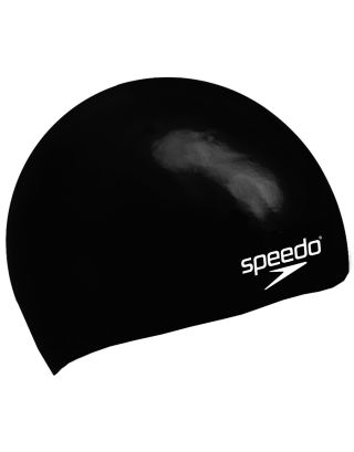 SPEEDO - CUFFIA JUNIOR - PLAIN MOULDED SILICONE CAP - 709900001 - BLACK