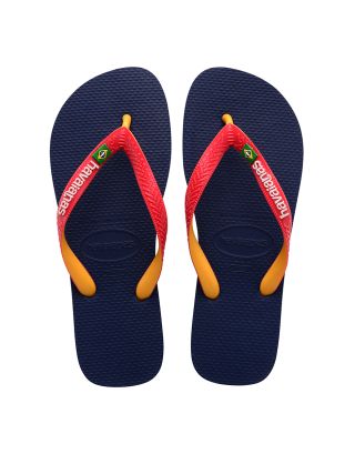 HAVAIANAS - INFRADITO UNISEX - BRASIL MIX - 4123206-5603 - NAVY BLUE/RUBY RED - A