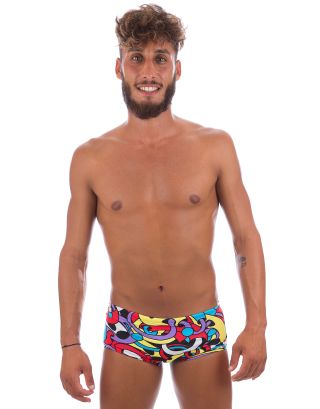 ARENA - COSTUME BOXER/TRUNK JR - CORES - TURQUOISE - 2A04882 - MAXLIFE